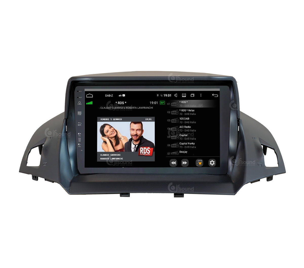 JFSound UP-PRO JF-031FK-UP-PRO autoradio CarPlay per Ford Kuga