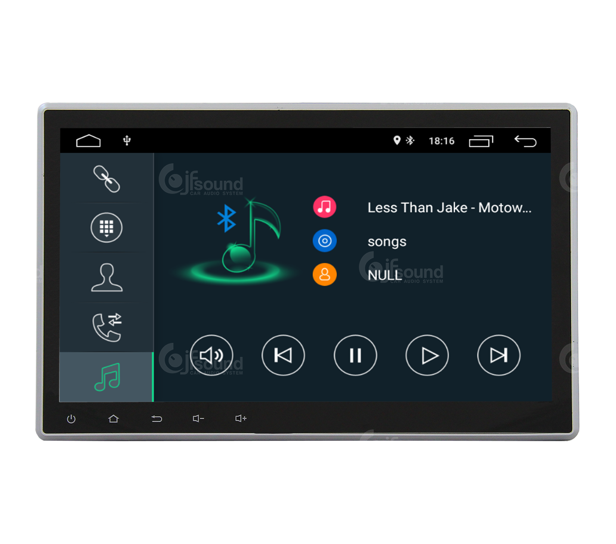 JFSound X7C-PRO autoradio Android navigatore DSP Play Store