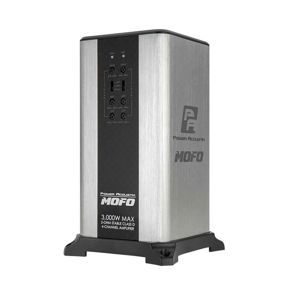 Power Acoustik Mofo MOFO4-3KD Amplificatore Auto 4 Canali 3000W
