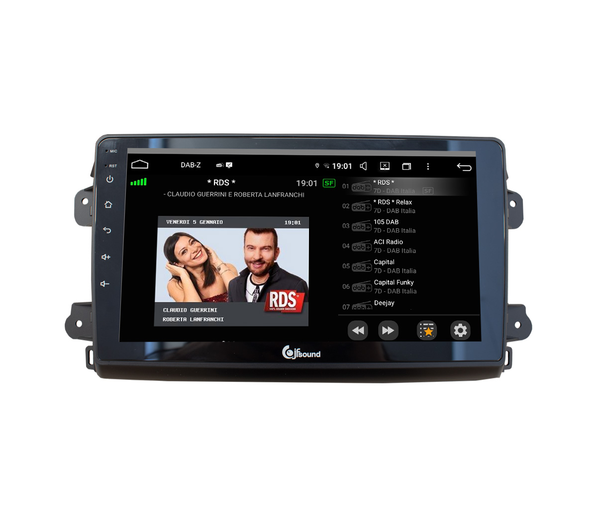 JFSound UP-PRO JF-139D8-UP-PRO autoradio Android Ducato 8