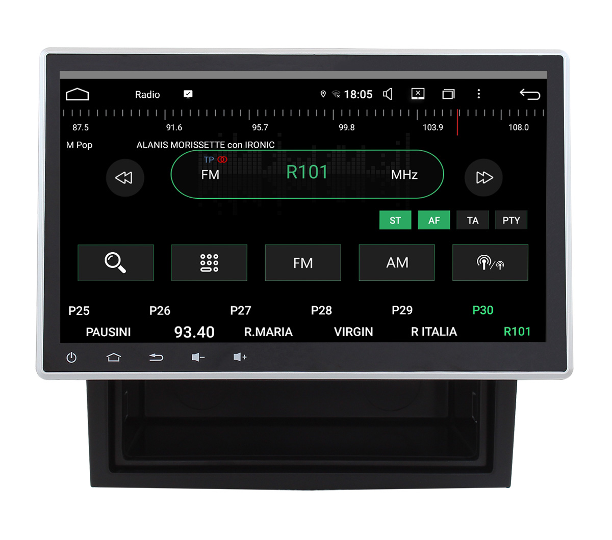 JFSound UP-PRO JF-011 autoradio Android Fiat Ducato VP1 CarPlay