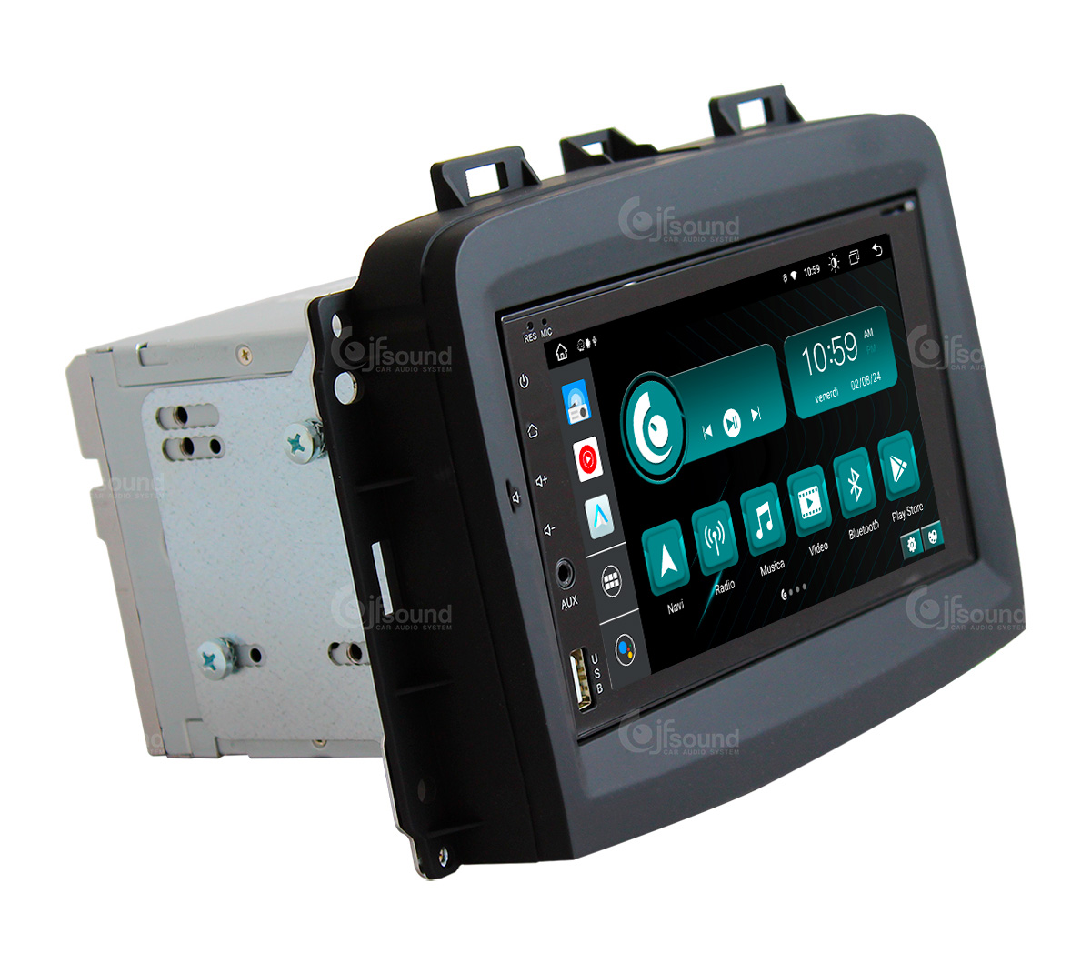 JFSound X9C-PRO JF-227-X9C-FL-PRO autoradio Android Fiat 500L 4G