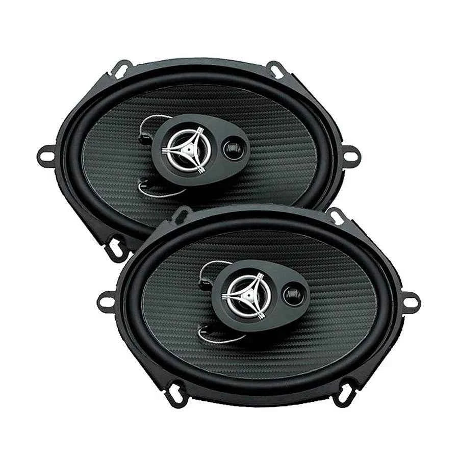 Power Acoustik EDGE EF-573 casse coassiali 5x7" 500W coppia