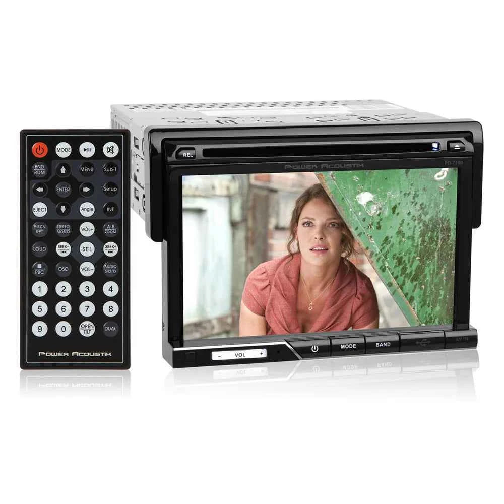 Power Acoustik PD-710B autoradio 1 DIN 7" Bluetooth DVD