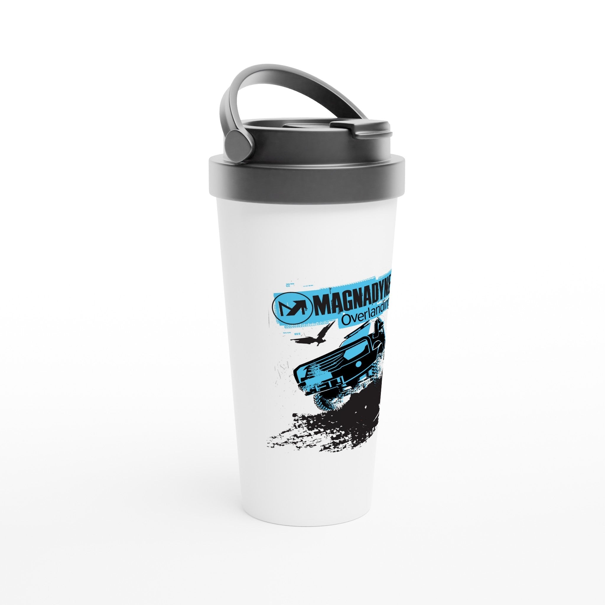 Magnadyne Overlanding Mug Termico Acciaio 443 ml Bianco
