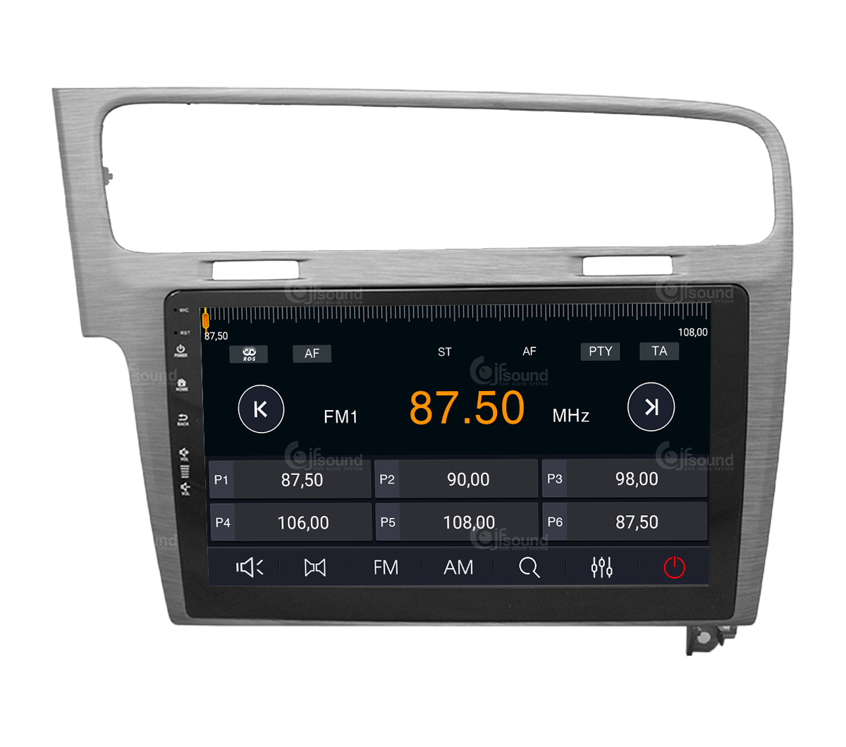 JFSound X9C-PRO JF-033W7-X9C-PRO autoradio Android Golf 7 4G