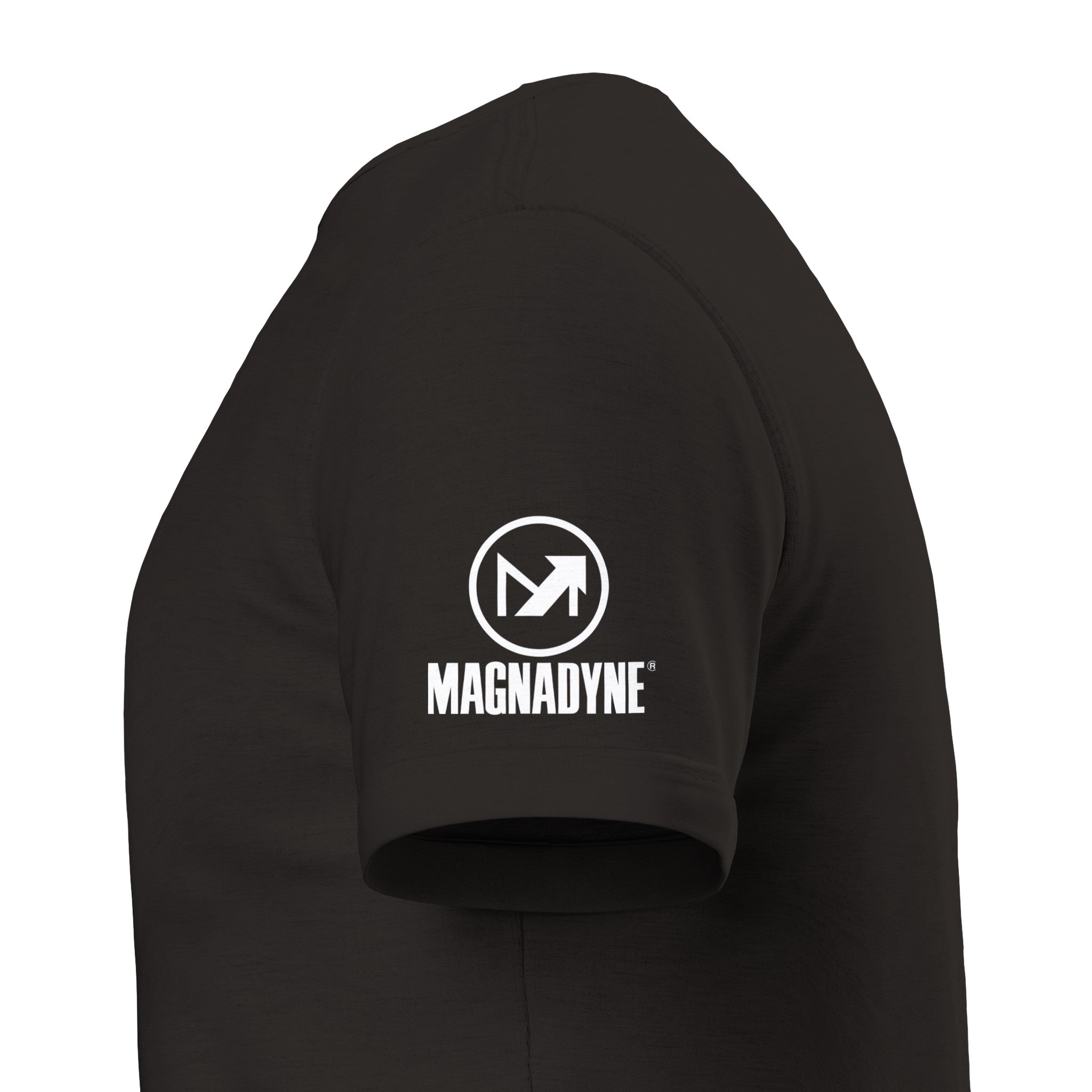 Magnedyne Compton maglietta girocollo nera L cotone unisex