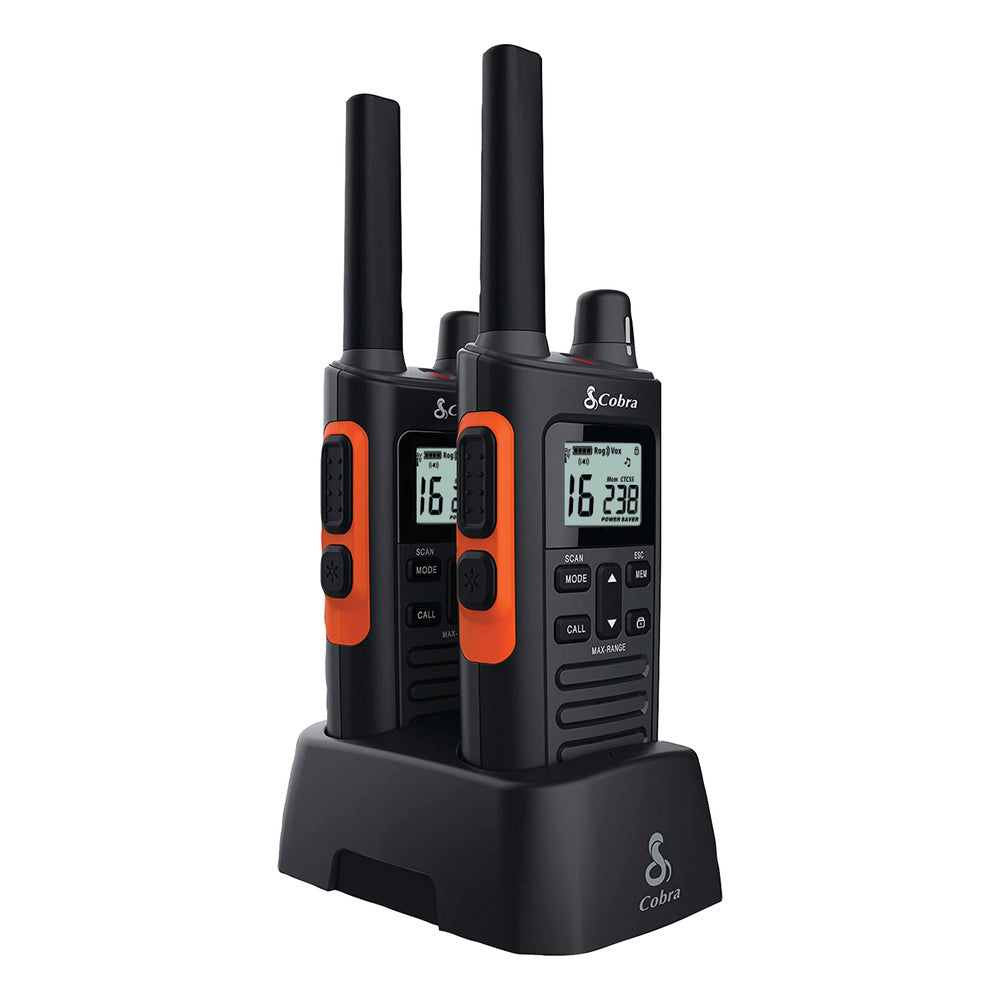Cobra RX680 Walkie Talkie Coppia 10 km IP54 con Torcia