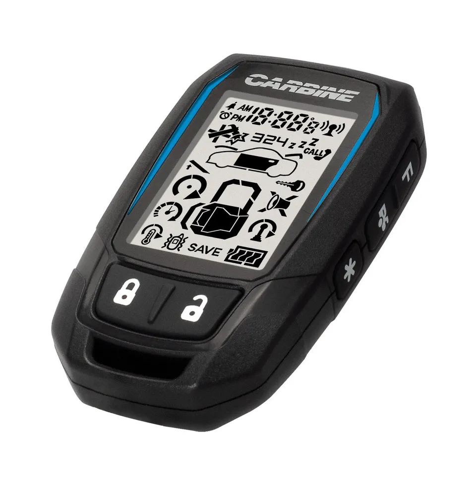 Carbine CARF-LCD45 telecomando ricambio LCD 5 tasti 433 MHz