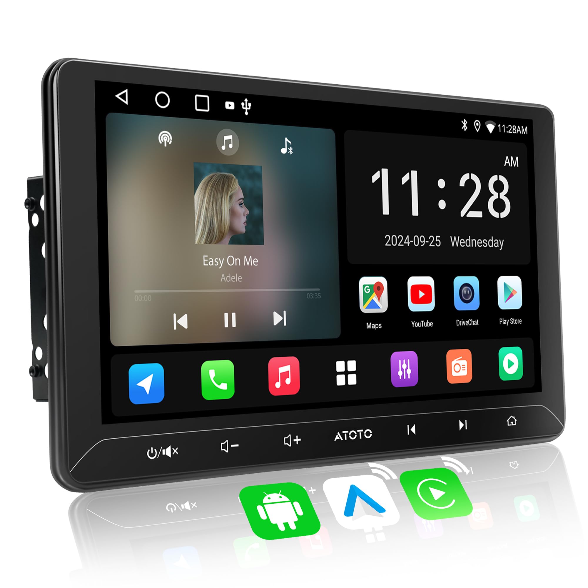 ATOTOZONE A5L autoradio Android 10.1" IPS 2G+32G DSP