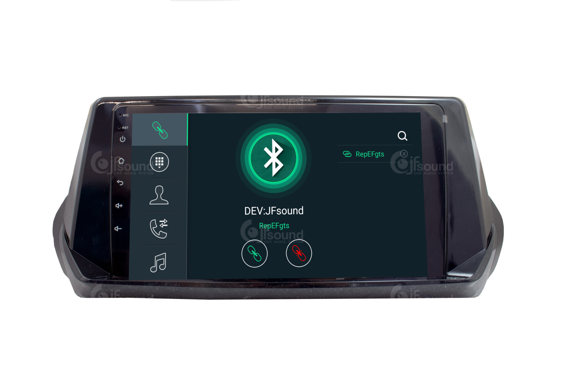 JFSound X9C-PRO JF-331P8 autoradio Android 2008 4G