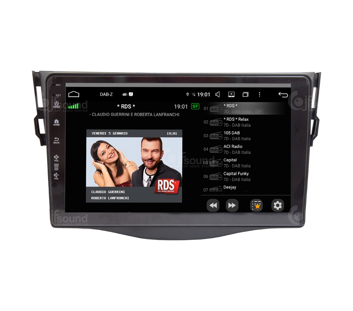 JFSound UP-PRO JF-039TR4-UP-PRO autoradio Toyota RAV4 wireless