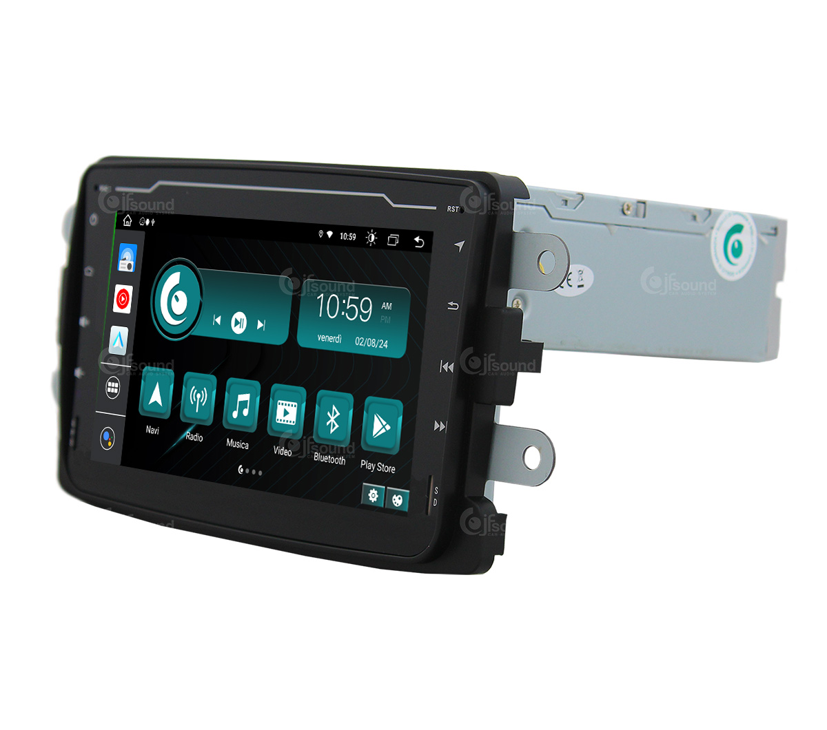 JFSound X9C-PRO JF-037DD-X9C-PRO autoradio Duster 4G DSP
