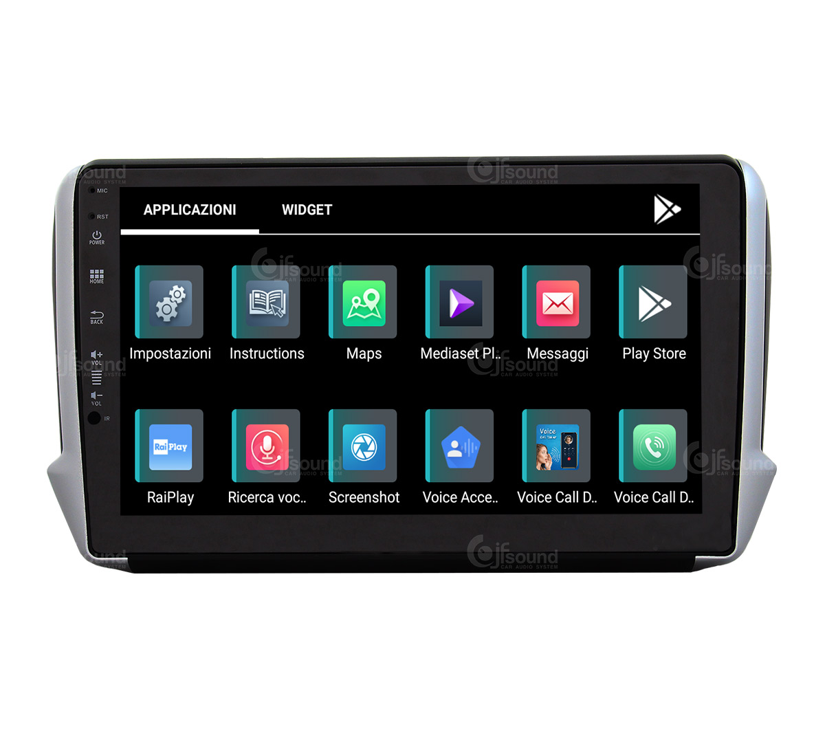 JFSound X9C-PRO JF-231P8-X9C-PRO autoradio Peugeot 208/2008 4G