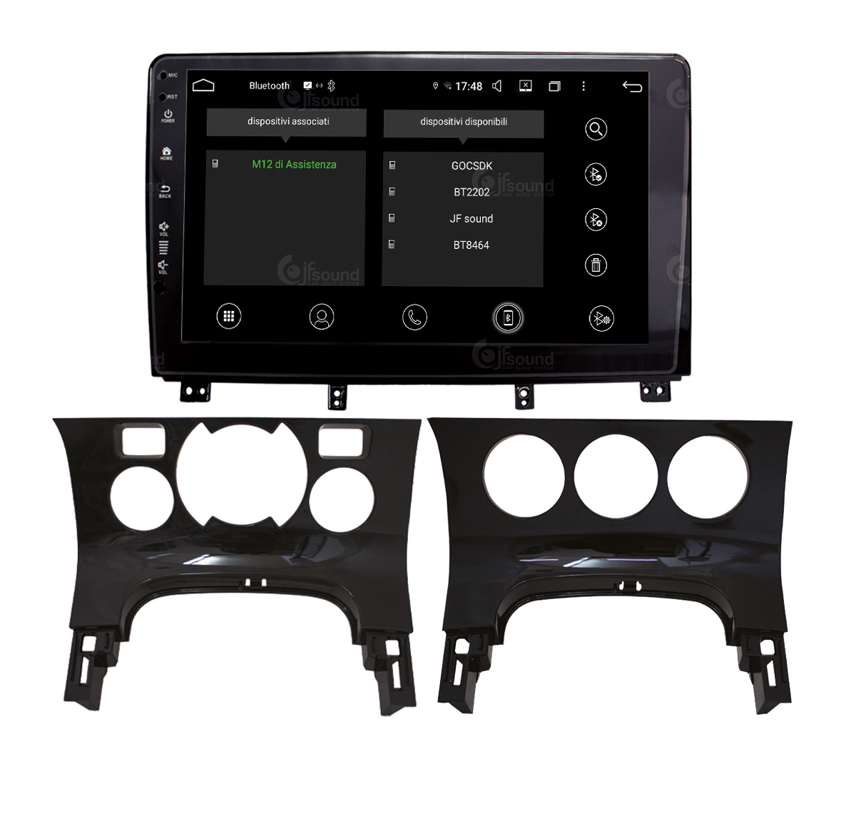 JFSound UP-PRO JF-039P8 autoradio Android per Peugeot 3008