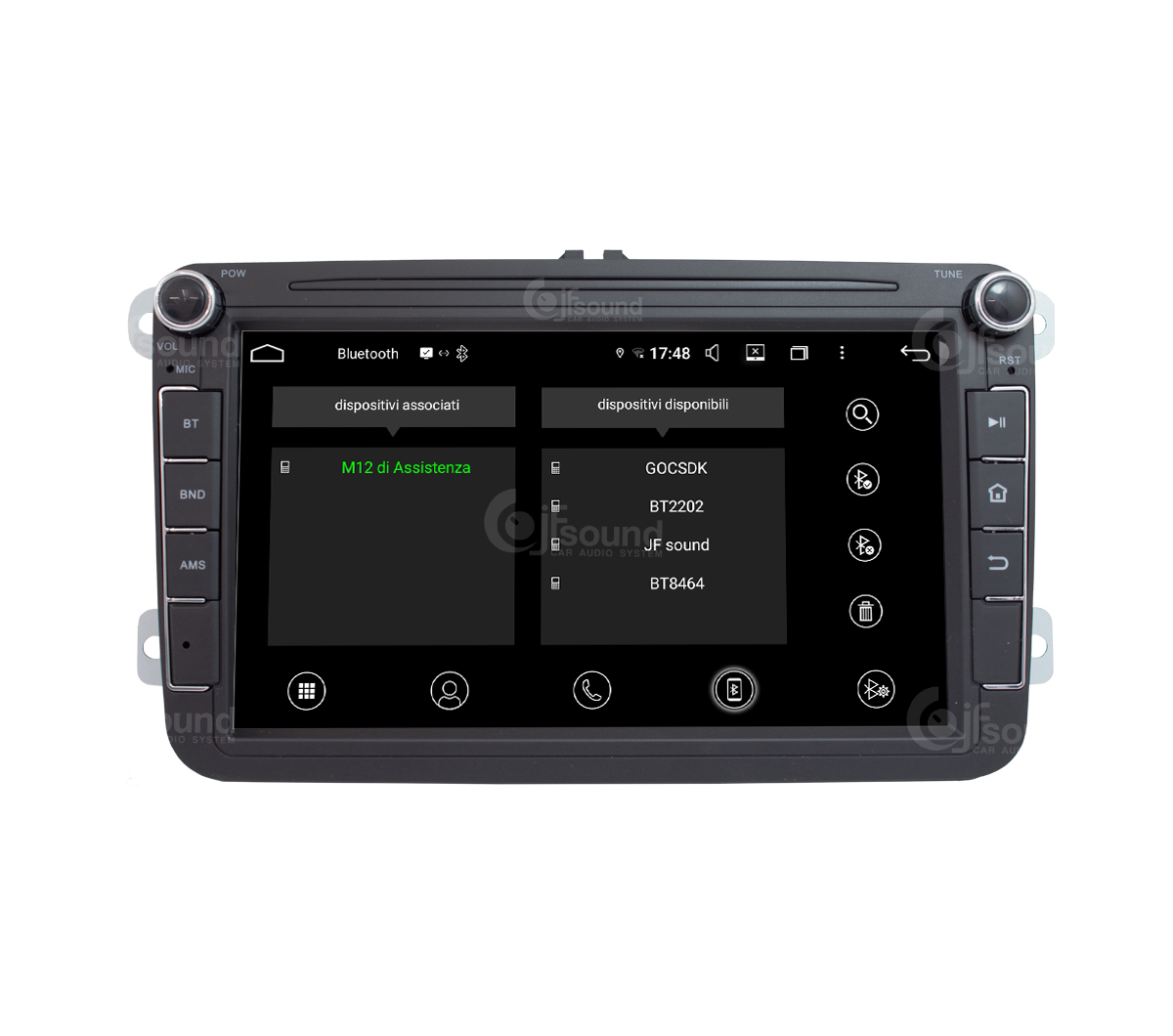 JFSound UP-PRO JF-038W6-UP-PRO autoradio Universal con CarPlay