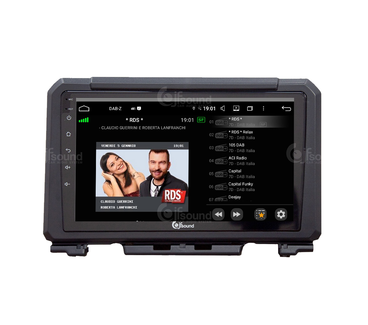 JFSound UP-PRO JF-039SJ-UP-PRO autoradio Suzuki Jimny CarPlay