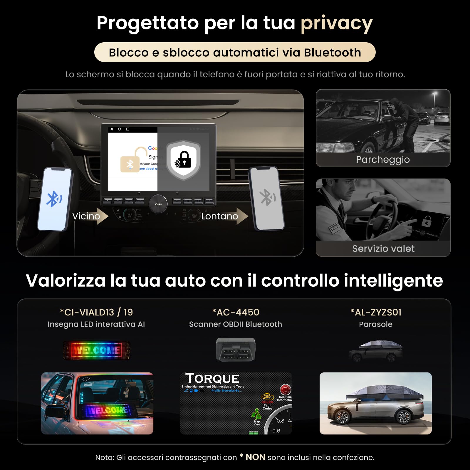 ATOTOZONE Car Stereo A5L Autoradio Android 10,1" QLED