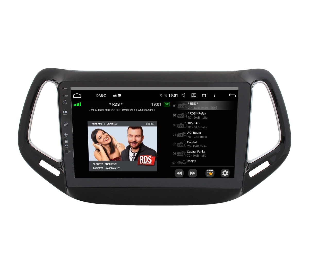 JFSound JF-031JC-UP-PRO autoradio Android per Jeep Compass CarPlay