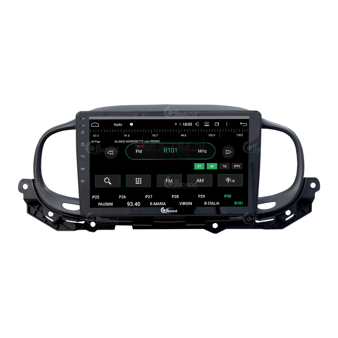JFSound UP-PRO JF-039F5 autoradio Android Fiat 500 CarPlay