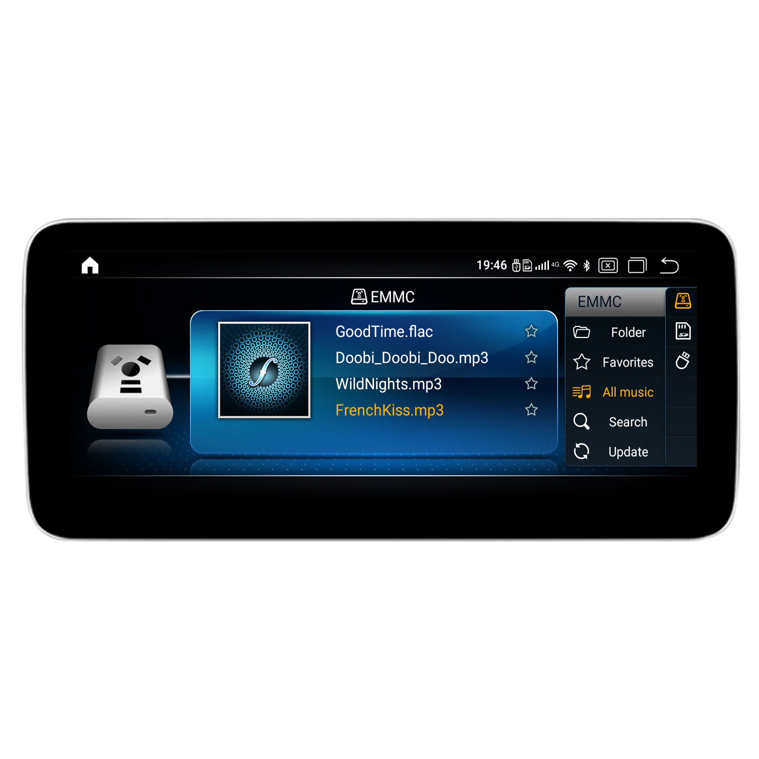 JFSound JF-032MAO-NTG5.0 sistema Mercedes GLA CLA A