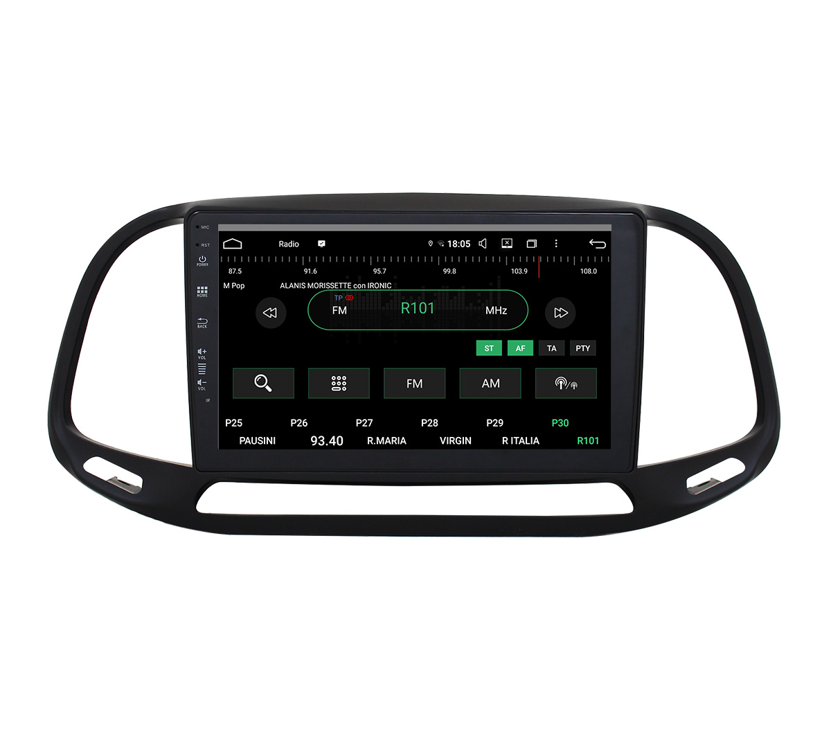 JFSound UP-PRO JF-039FD-UP-PRO autoradio Fiat Doblò wireless