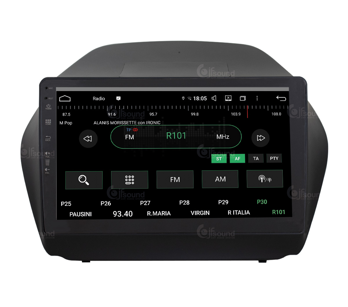 JFSound UP-PRO JF-031H5 Autoradio IX Android Auto