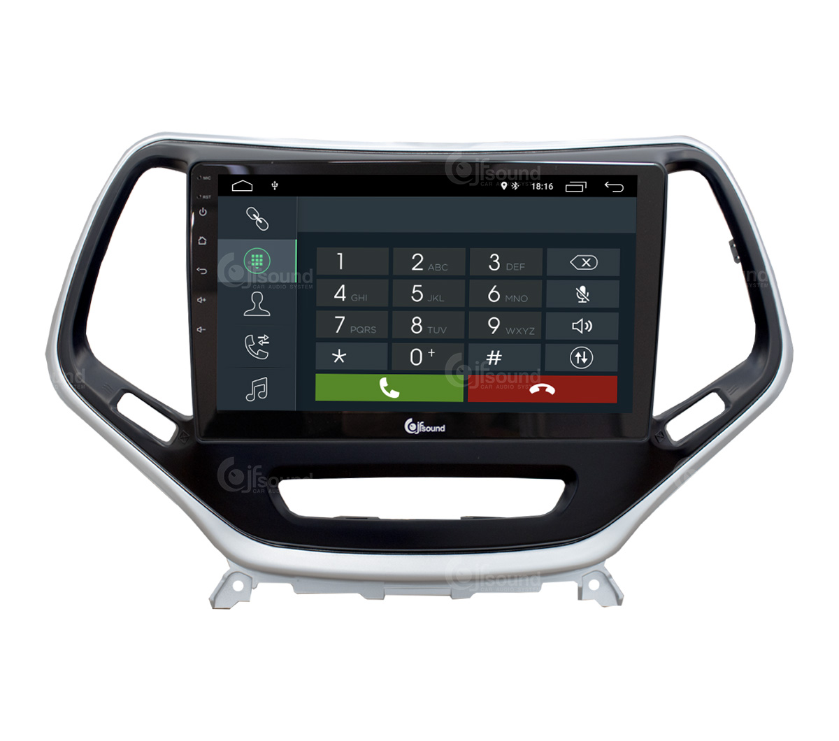 JFSound X7C-PRO JF-031JG-X7C-PRO autoradio Android per Jeep Cherokee DSP
