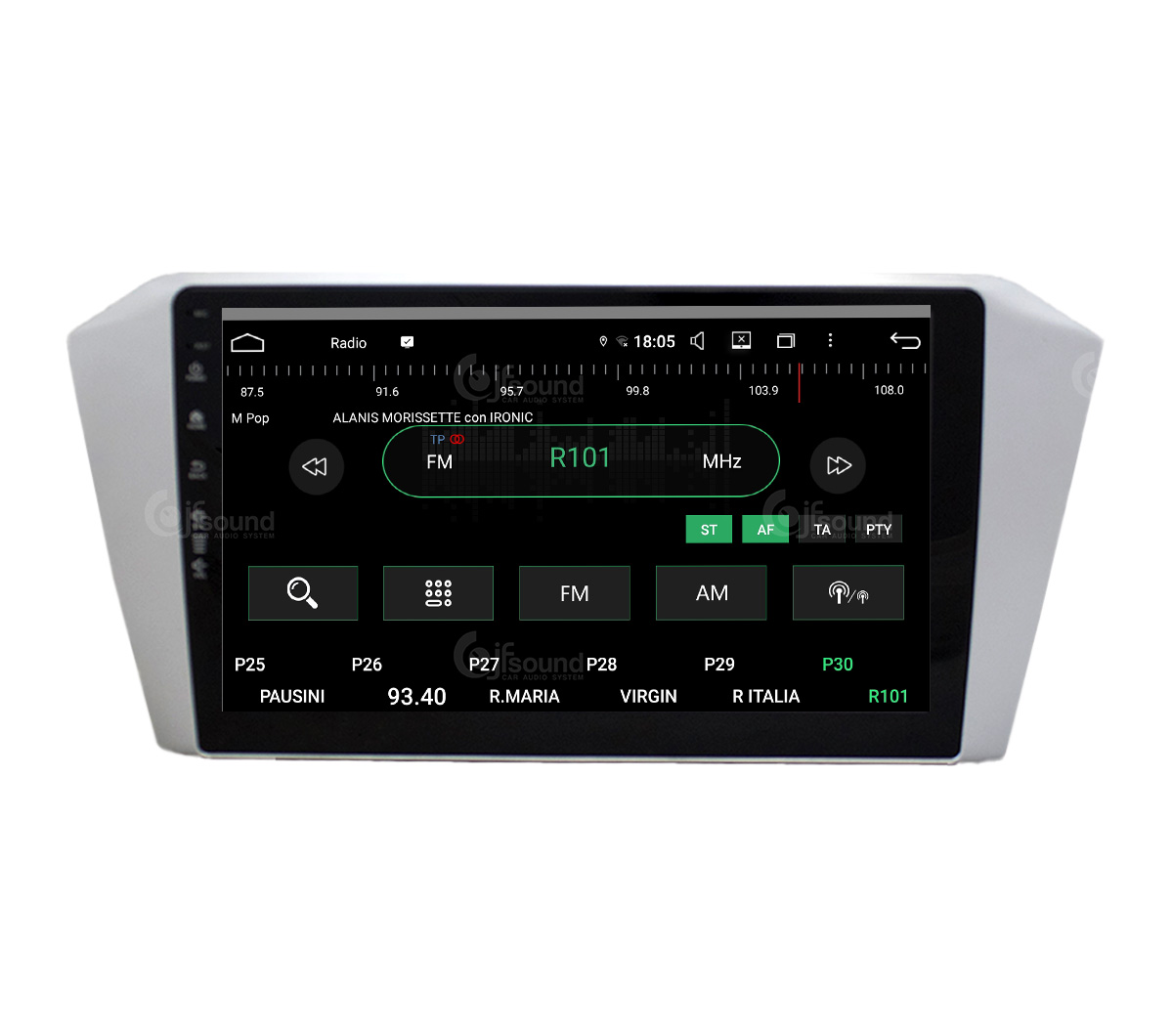 JFSound UP-PRO JF-131WP-UP-PRO autoradio Android Passat wireless