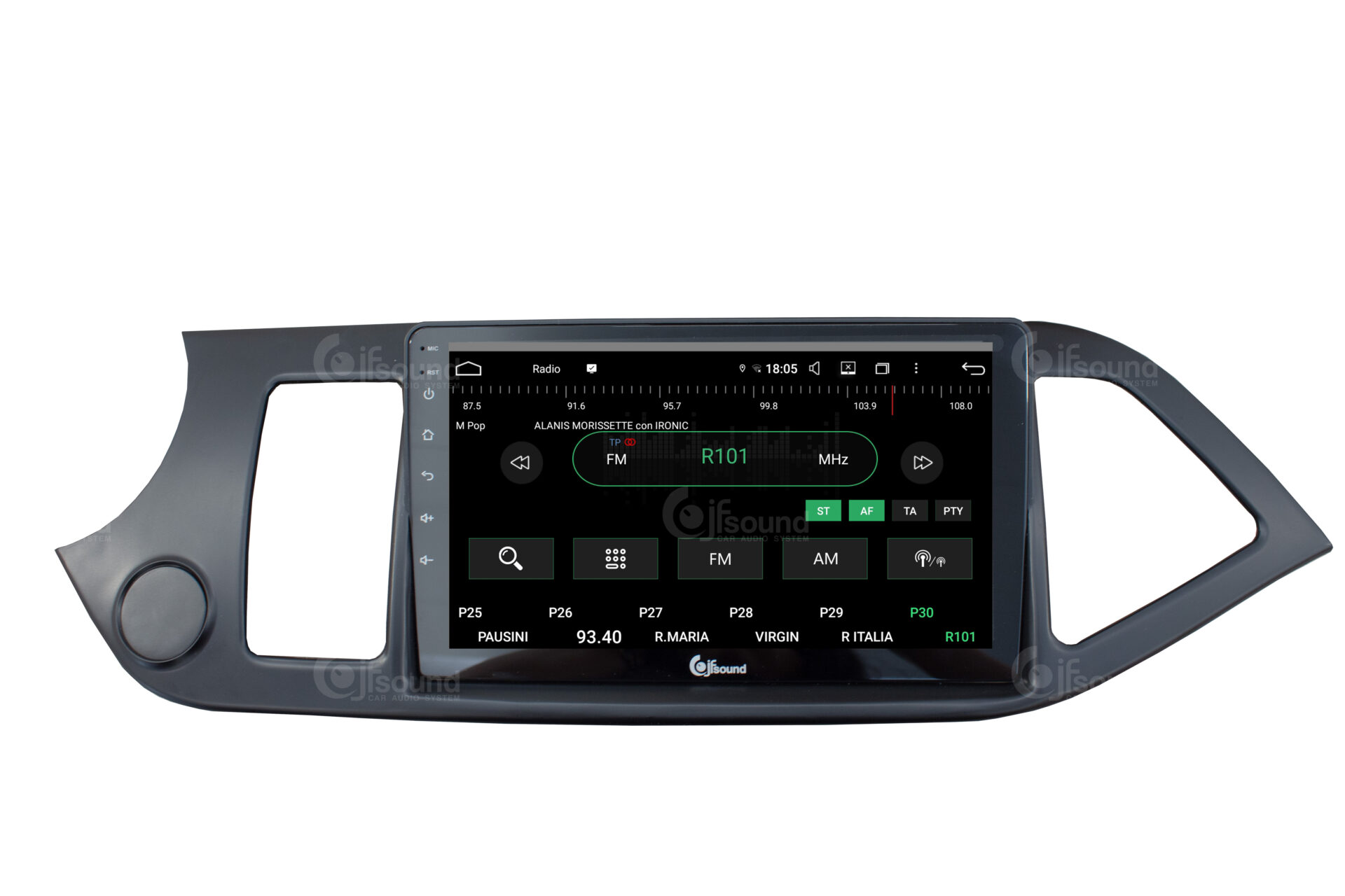 JFSound UP-PRO JF-039KP-UP-PRO autoradio Android per Kia Picanto