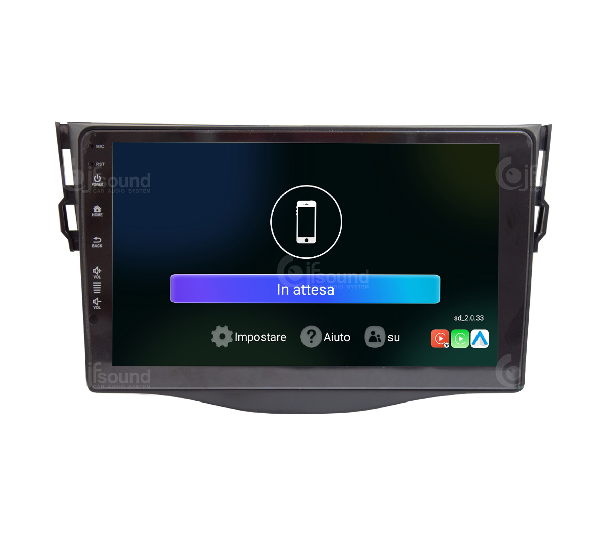 JFSound UP-PRO JF-039TR4-UP-PRO autoradio Toyota RAV4 wireless