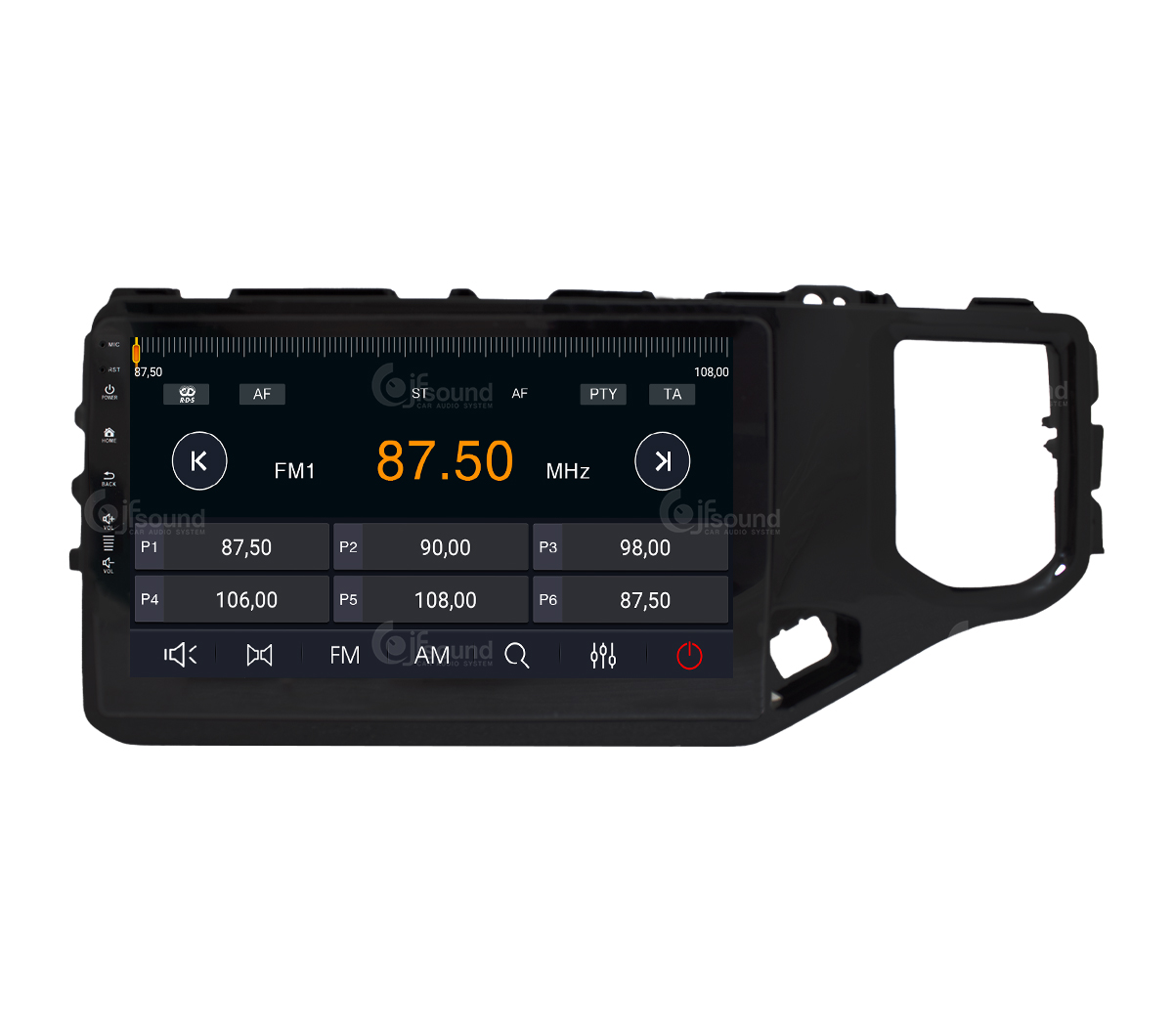 JFSound X9C-PRO JF-039D4-X9C-PRO autoradio DR 4 4G retrocamera
