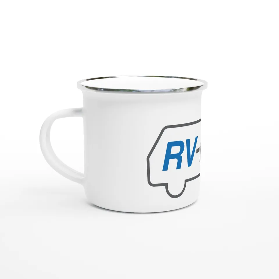 Magnedyne RV-Link tazza smaltata bianca 12oz