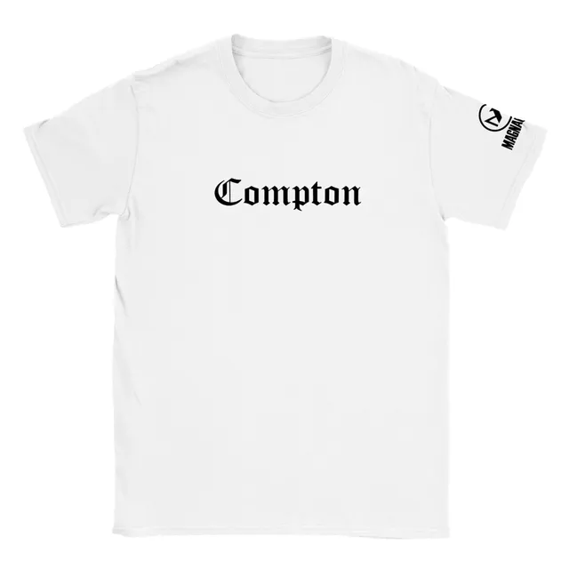 Magnadyne Compton T-Shirt Bianca Cotone Unisex
