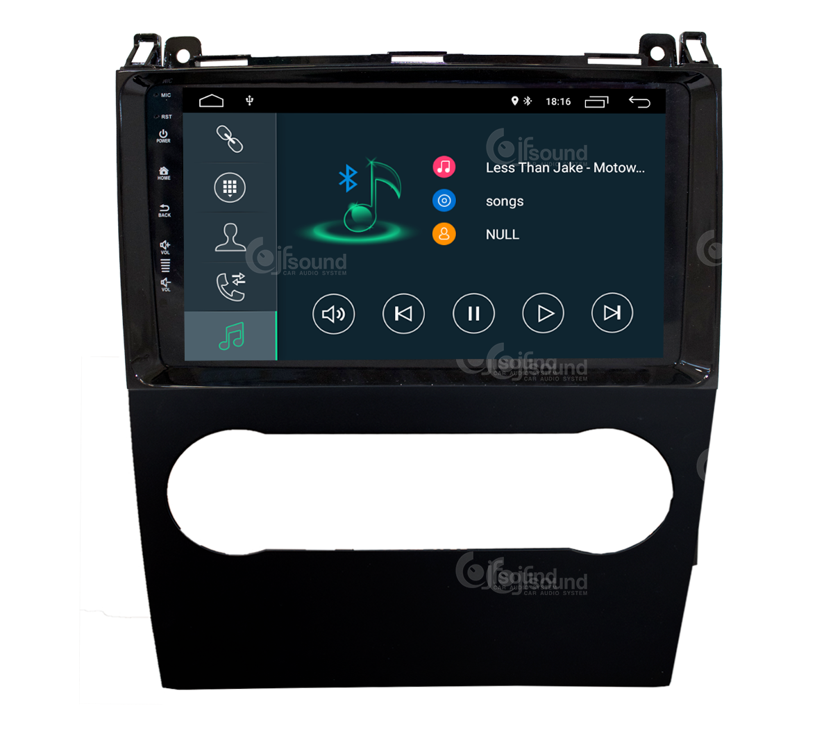 JFSound X7C-PRO JF-139MA autoradio Android 1 DIN DSP