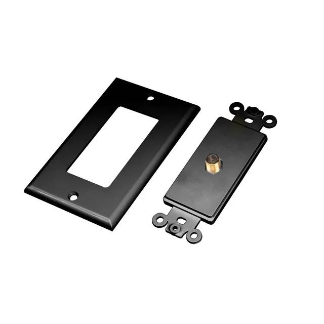 Magnedyne WP-301 Presa Coassiale Muro Nera Singola