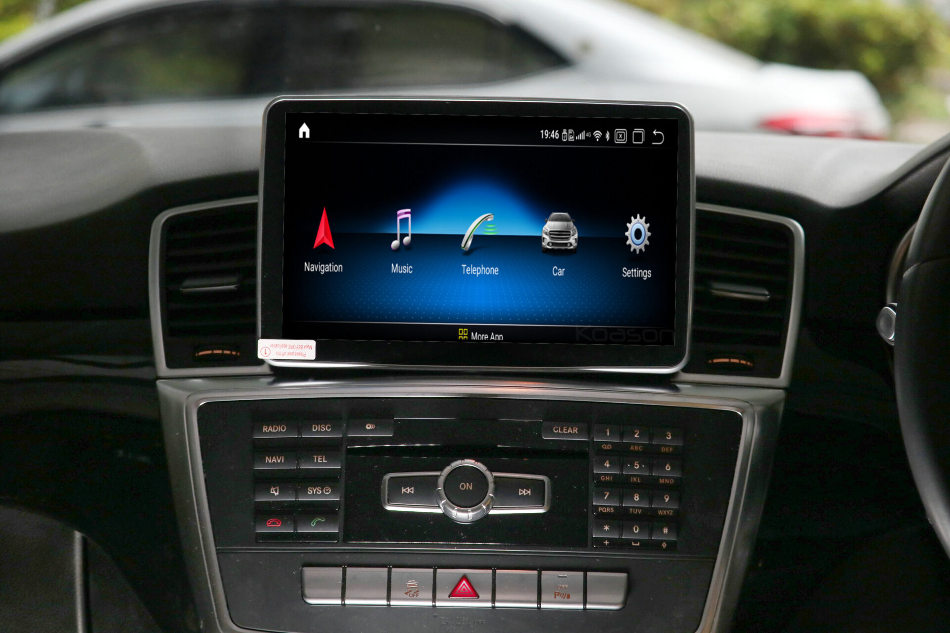 JFSound JF-039MLO-NTG4.5 autoradio Mercedes ML GL