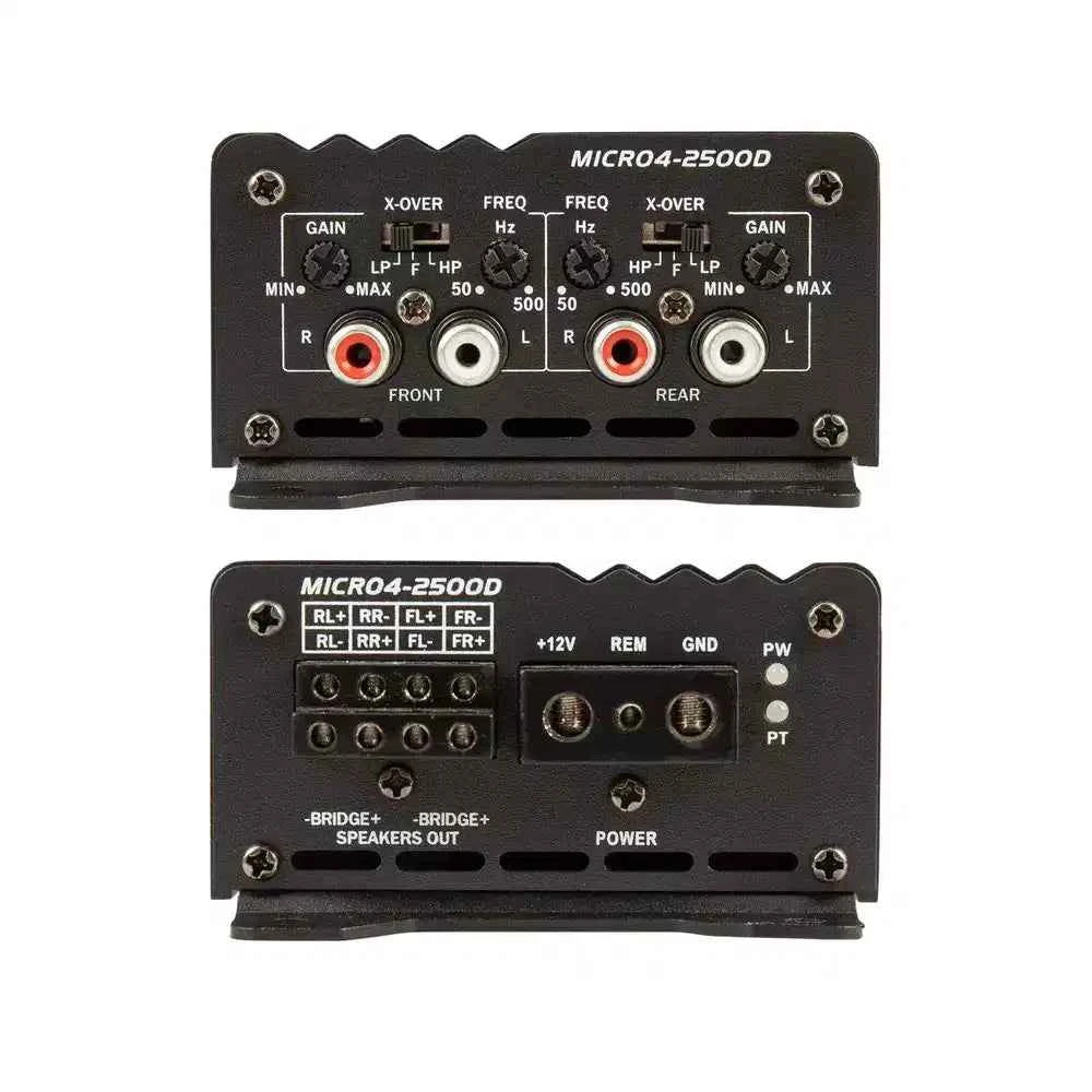 Power Acoustik MICRO4-2500D Amplificatore Compatto 2500W