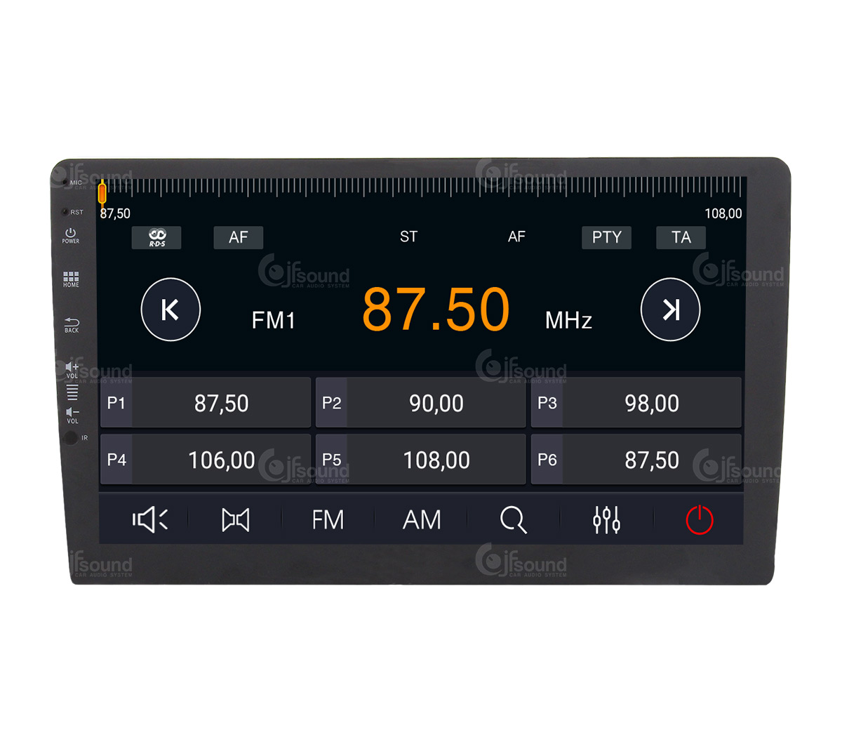 JFSound X9C-PRO autoradio Android DSP Play Store mappe