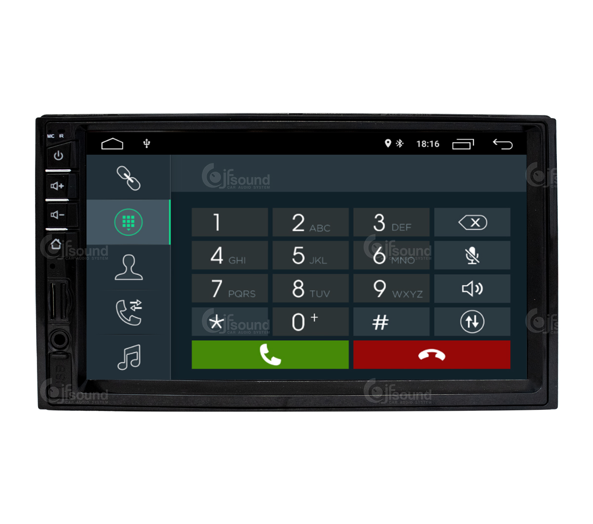 JFSound X7C-PRO autoradio Android DSP con Play Store