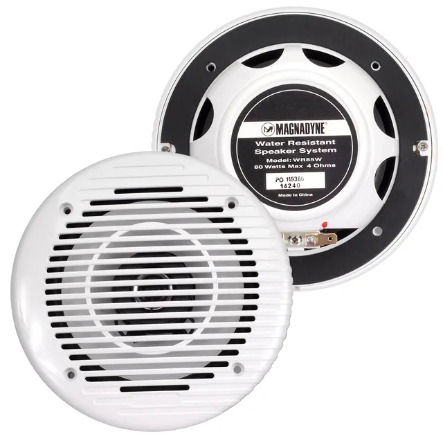 Magnedyne AquaVibe WR85W-PAIR Casse Marine 6.5" 80W Coppia