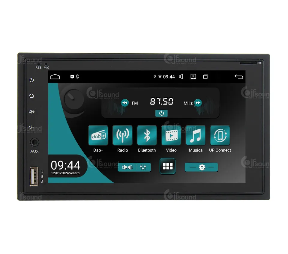 JFSound UP-PRO autoradio Android auto sistema custom wireless