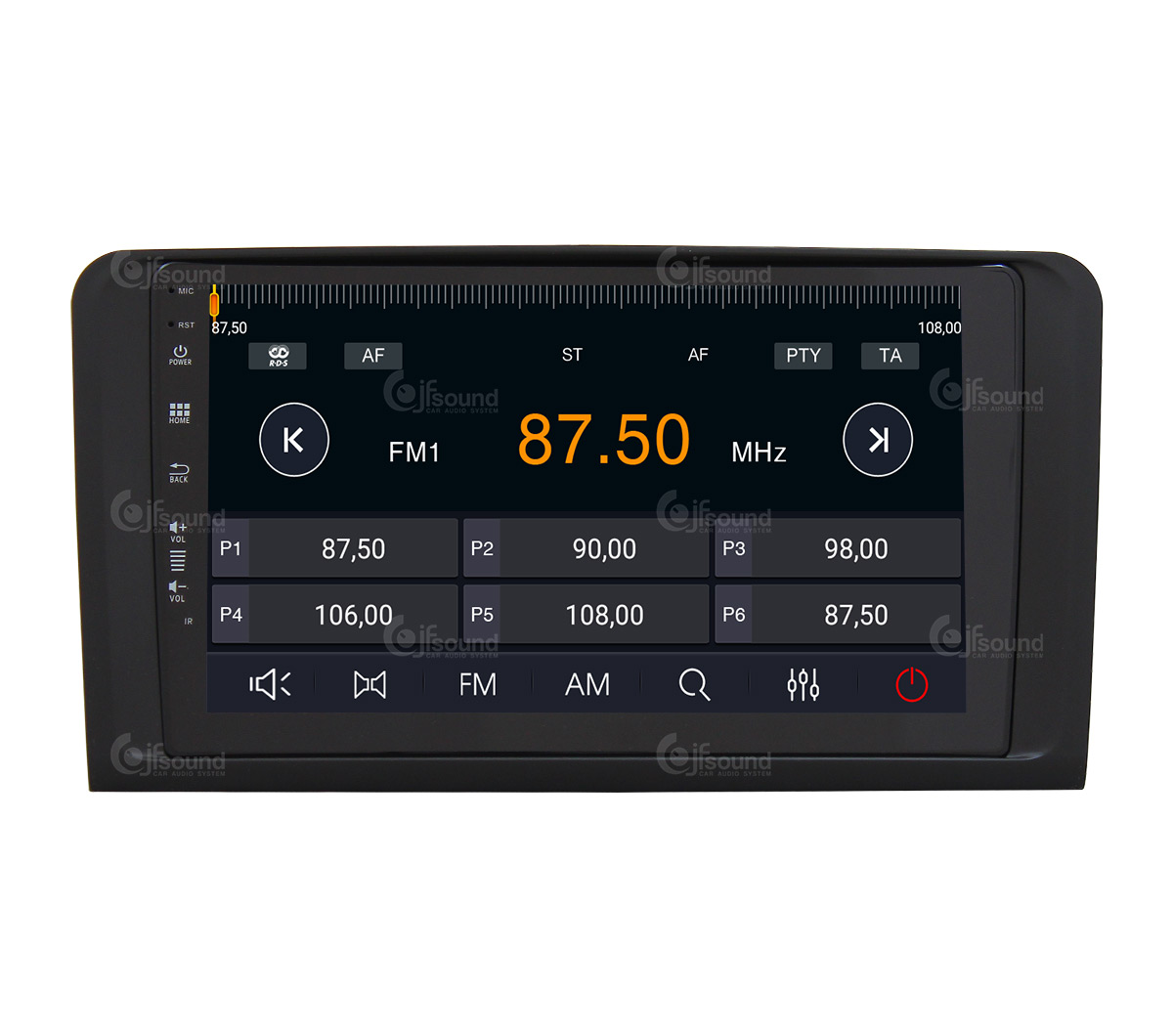 JFSound X9C-PRO JF-039MB-X9C-PRO autoradio Android Mercedes ML 4G
