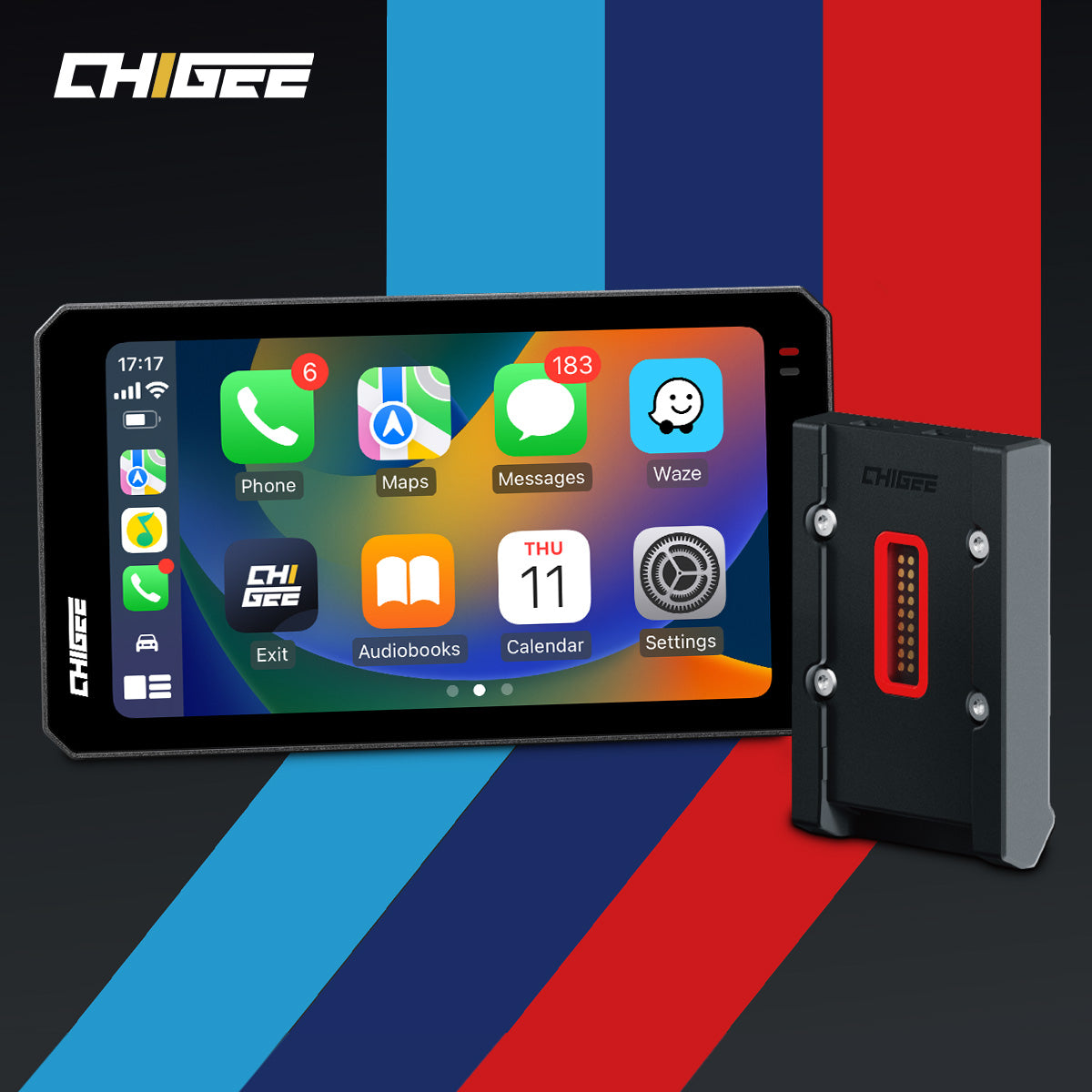 CHIGEE AIO-6 Max Navigatore Moto 6" Bundle BMW