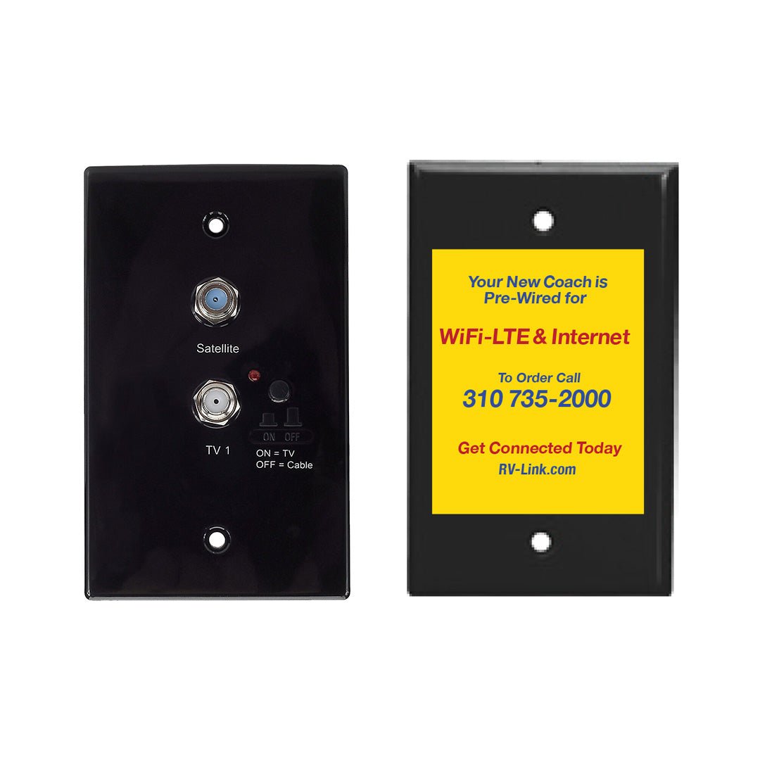 Magnedyne RV-Link TV-1B-WFB1B antenna TV AM FM nera omnidirezionale