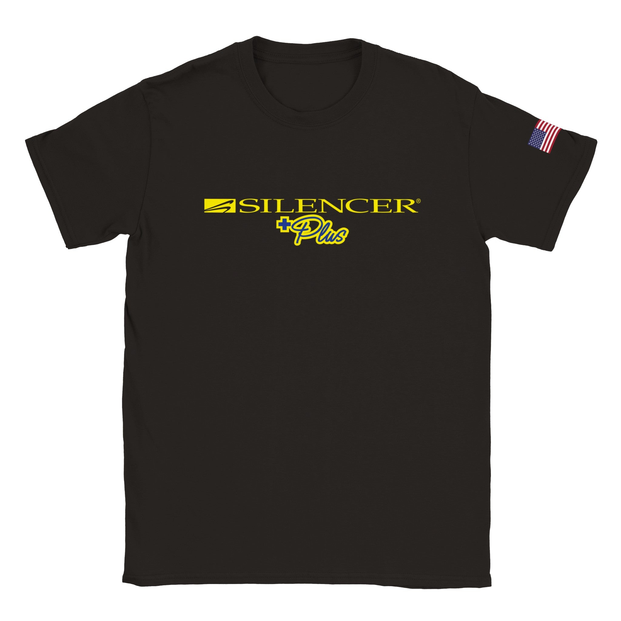 Silencer Plus T-shirt Unisex Cotone Taglia L Logo Classic