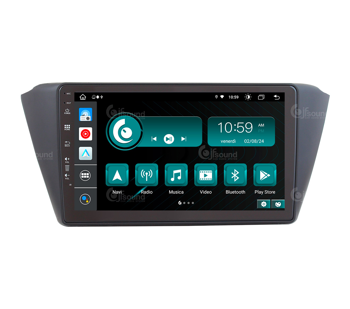 JFSound X9C-PRO JF-039SF autoradio Skoda Fabia 4G DSP