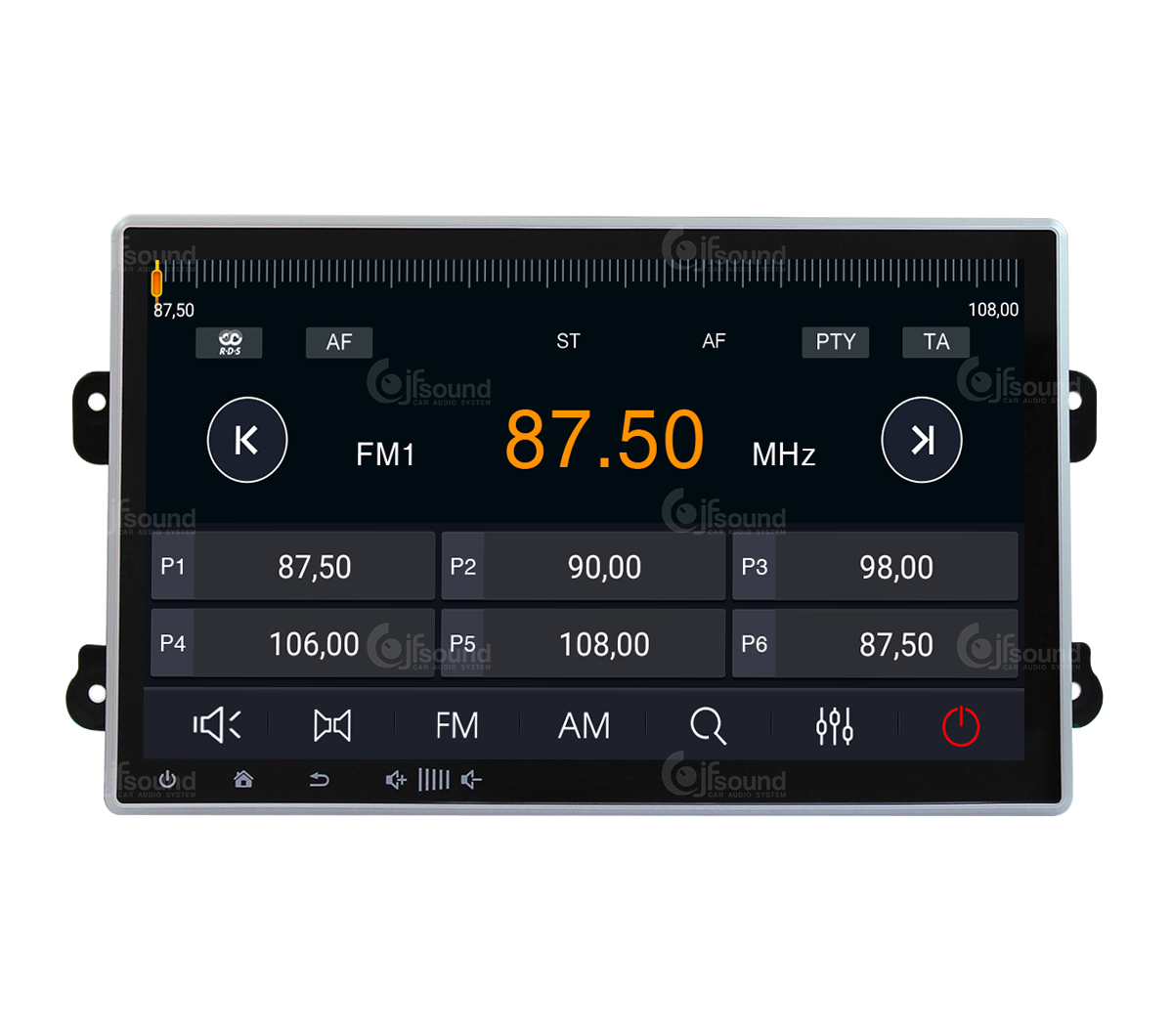 JFSound X9C-PRO JF-111-X9C-D8-PRO autoradio Fiat Ducato 8 4G