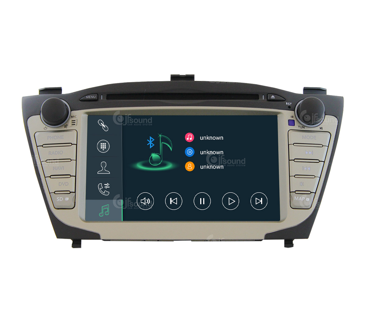 JFSound X9C-PRO JF-137H5-X9C-2-PRO autoradio Android Hyundai IX 4G