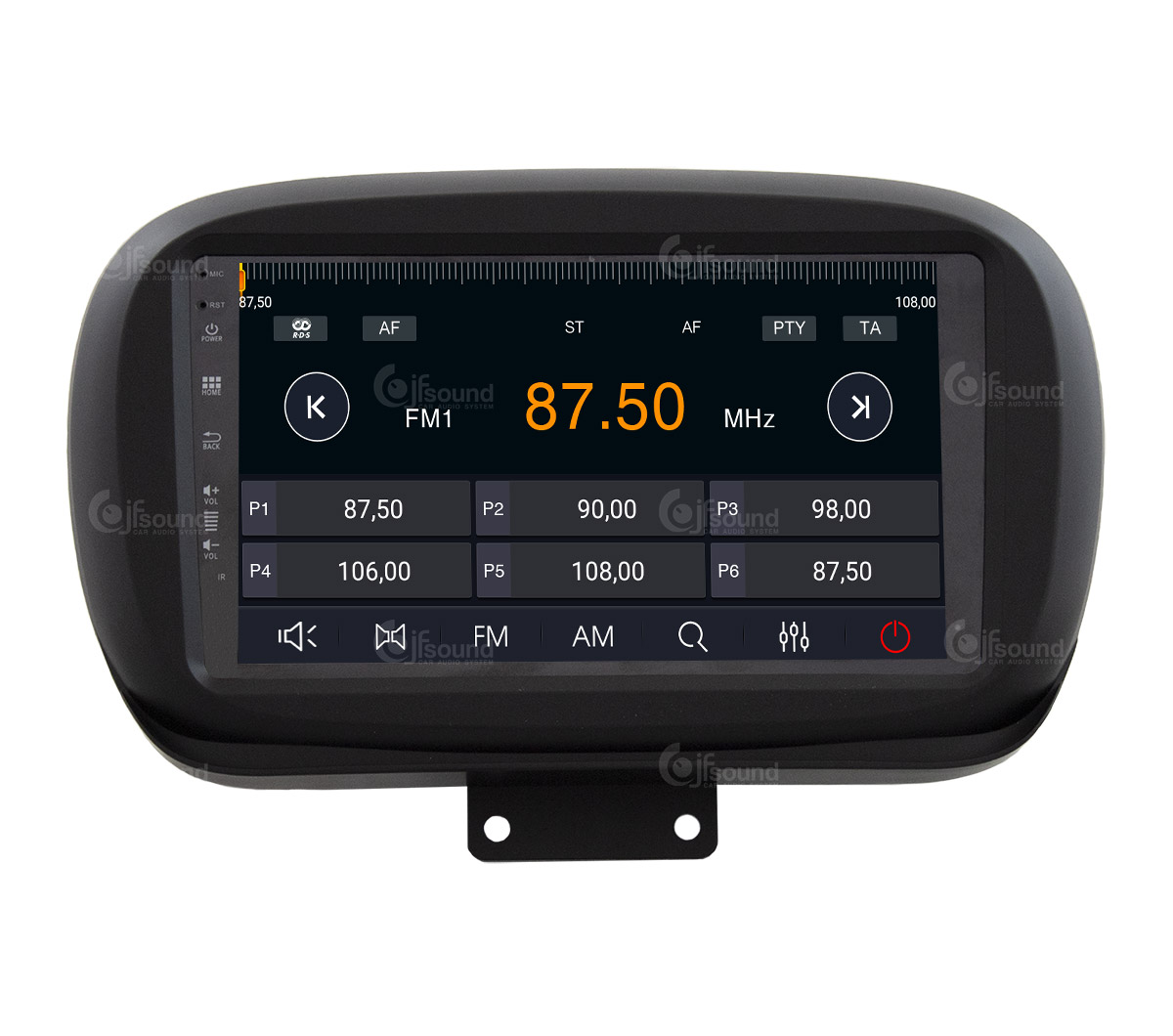 JFSound X9C-PRO JF-031 autoradio Android per Fiat 500X 4G